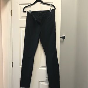 Betabrand Jet Black Stretch Skinny Jeans Sz 29L